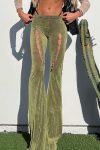 Green-Low-waisted-Cutout-Flares-Long-Pants-2