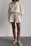 Heart-Print-Ruffle-Long-Sleeve-Shirt-Two-Piece-Shorts-Set-1