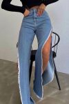 High-Waist-Solid-Color-High-Slit-Jeans-6