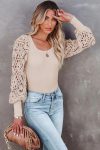 Lace-Patchwork-Long-Sleeve-Tops-1