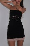 Lacework-Tie-up-Strapless-Mini-Dress-7