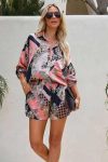 Lapel-Floral-Print-Two-Piece-Shirt-Set-1