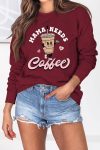 Mama-needs-coffee-Sweatshirt-beige