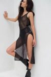 Mesh-Crew-Neck-Slit-Tank-Dress-1