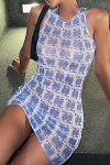 Mesh-Poker-Print-Tank-Dress-1