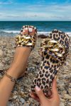 MetallicLeopardSlideSandals5