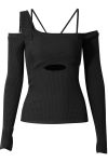 One-Shoulder-Irregular-Cut-out-Knitted-Tops-1