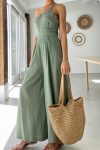 One-Shoulder-Solid-Color-Wide-Leg-Jumpsuits-9