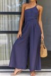 One-Shoulder-Solid-Color-Wide-Leg-Jumpsuits-9