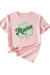 Plaid-Clover-Graphic-T-shirt-5