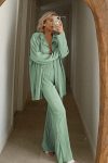 Green-Shirt-Pleated-Wide-Leg-Pants-Set-2