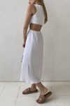 Pleated-Single-breasted-Bare-Waist-Tank-Dress-13