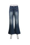 Pocketed-Low-waisted-Flares-Jeans-1