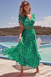 Polka-Dot-Ruffle-Tank-Top-Midi-Skirt-Suits-1