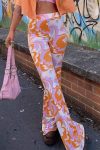 Printed-Contrast-Color-Flared-Pants-1