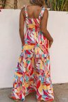 Printed-Patchwork-Tie-straps-Tiered-Dress-2