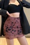 PurplePrintedMeshSkirt7