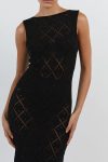 Rhombus-Crochet-Hollow-Out-Knit-Tank-Dress-1