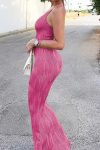 Rose-One-Shoulder-Wave-Texture-Maxi-Dress-1