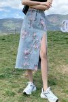 Rose-print-Side-Slit-Denim-Skirt3