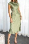 Satin-Cowl-Neck-Twisted-back-Midi-Dress-1