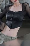 Satin-Patchwork-Corset-Crop-Top-5