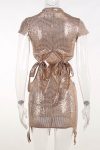 Sequins-Mock-Neck-Cutout-Bare-Waist-Dress-4