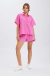 Solid-Button-Through-Drop-Shoulder-Shirt-Shorts-Set-11