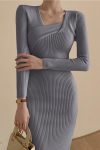 Solid-Color-Back-Split-Knitted-Midi-Dress-1