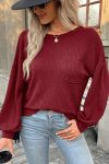 Solid-Color-Backless-Loose-Pullover-Sweater-1