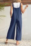 Solid-Color-Button-Closure-Pocketed-Jumpsuits-7