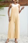 Solid-Color-Button-Closure-Pocketed-Jumpsuits-7