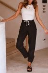 Solid-Color-Elastic-Waist-Long-Pants-a1