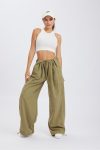 Solid-Color-High-Waist-Cargo-Pants-1