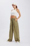 Solid-Color-High-Waist-Cargo-Pants-1