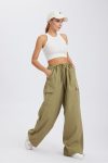 Solid-Color-High-Waist-Cargo-Pants-1