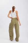 Solid-Color-High-Waist-Cargo-Pants-1