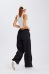 Solid-Color-High-Waist-Cargo-Pants-1