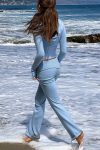 Solid-Color-Knitted-Hoodie-Long-Pants-Set-1