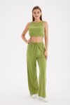 Solid-Color-Tank-Top-Drawstring-High-Waist-Long-Pants-Set-9