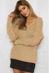 Solid-Color-Twisted-Bat-Sleeve-Sweater-5