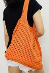 Solid-Hollow-Out-Knit-Shoulder-Bag-2