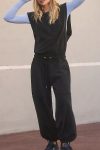 Solid-Sleeveless-Drawstring-High-Waist-Jumpsuits-2