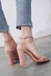 SolidAnkleStrapHighHeelSandals10