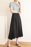 Solid-Color-Full-Pleated-High-Waist-Skirt5