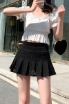 Solid-Color-Lace-Pleated-Skirt4