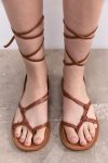 StrappyLace-UpFlatSandals-Camel1