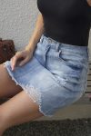 StretchDistressedCutoffDenimSkirt1