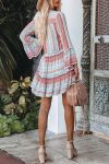 Striped-Print-Patchwork-Tiered-Dress-4