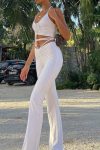 Tie-back-Ruched-Crop-Top-High-Waist-Flares-Long-Pants-Set-5